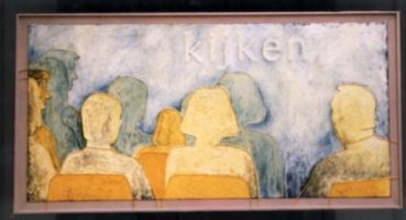 Kijken 1 - Paintings - Oil on Canvas - 100x200 - €4250